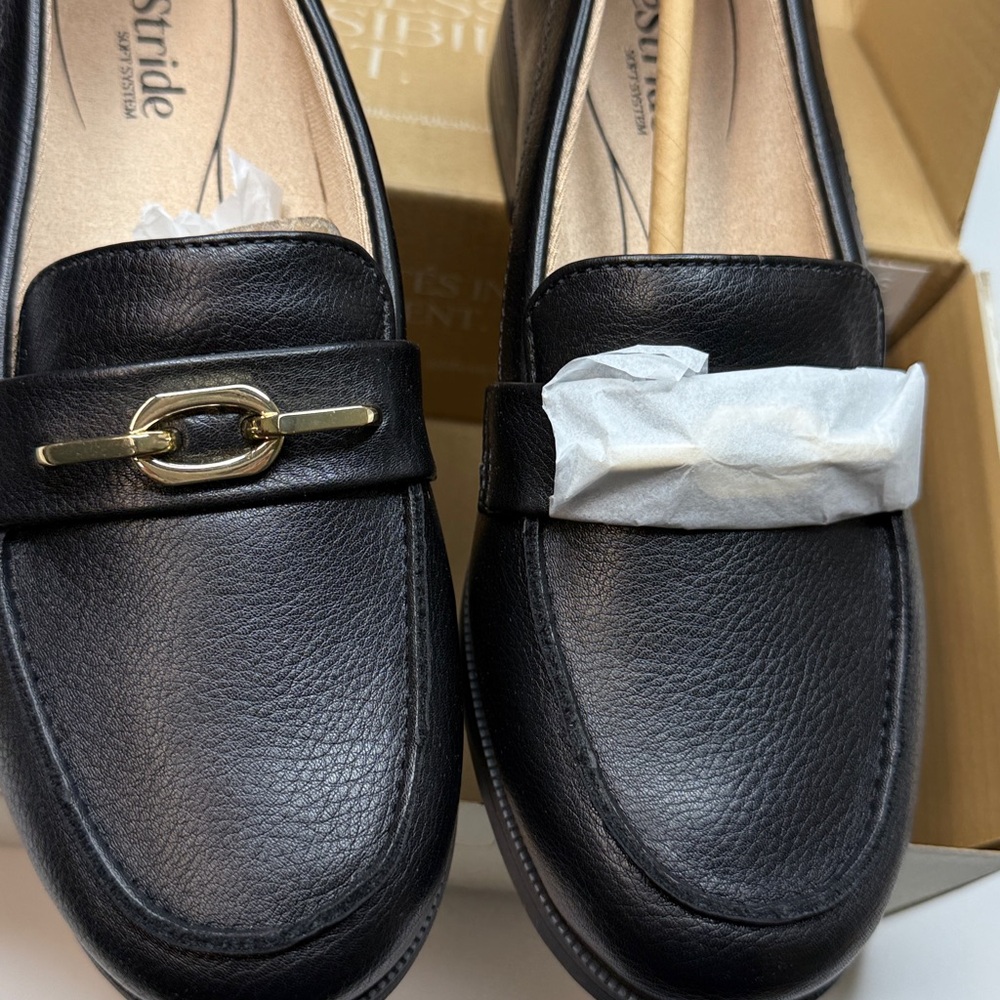 LifeStride Women's Sonoma Slip On Loafers with Buckle- Size 7 Wide - Picture 8 of 11